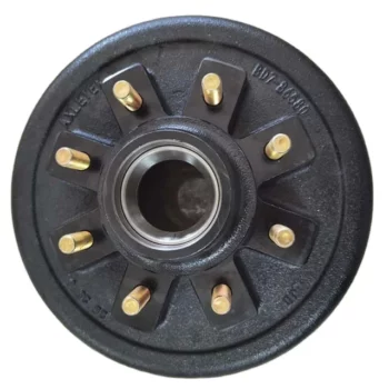 Trailer Brake hub And Drum 12' Electric Drum Brake Assembly With 8 on 6.50 Drum For 8000 LBS