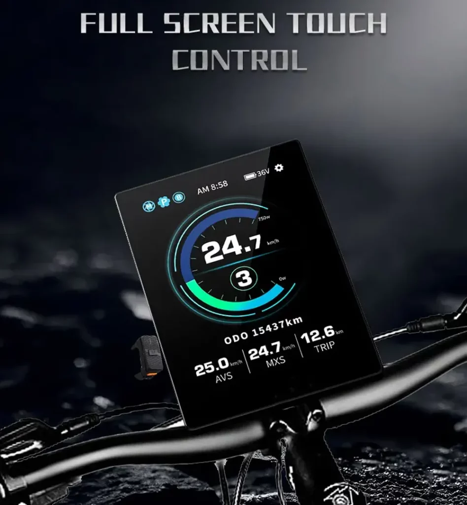 Controller Big Screen Display Wireless Button for Electric Bike