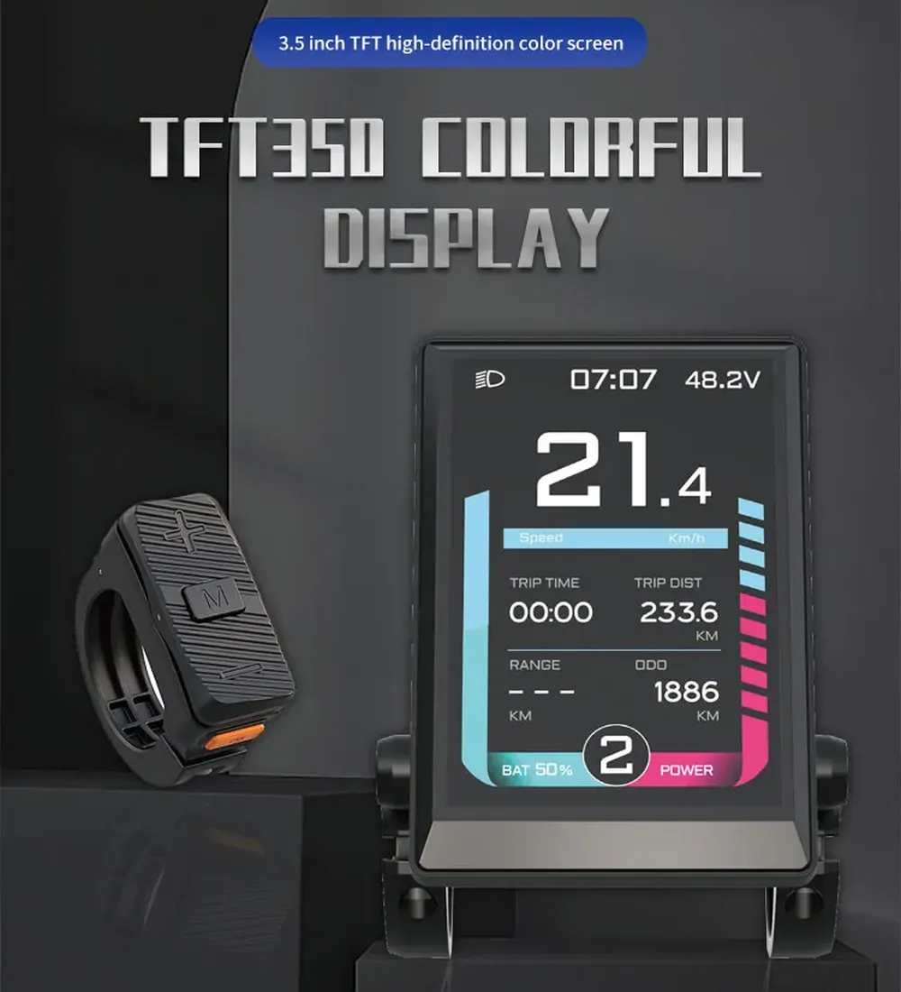 Why Choose HZPT's Electric Bicycle TFT Display