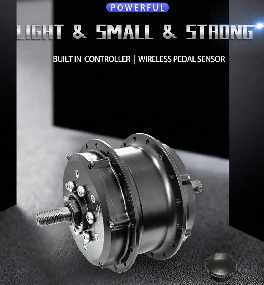 P100 Powerful Front Hub Motor Advantages