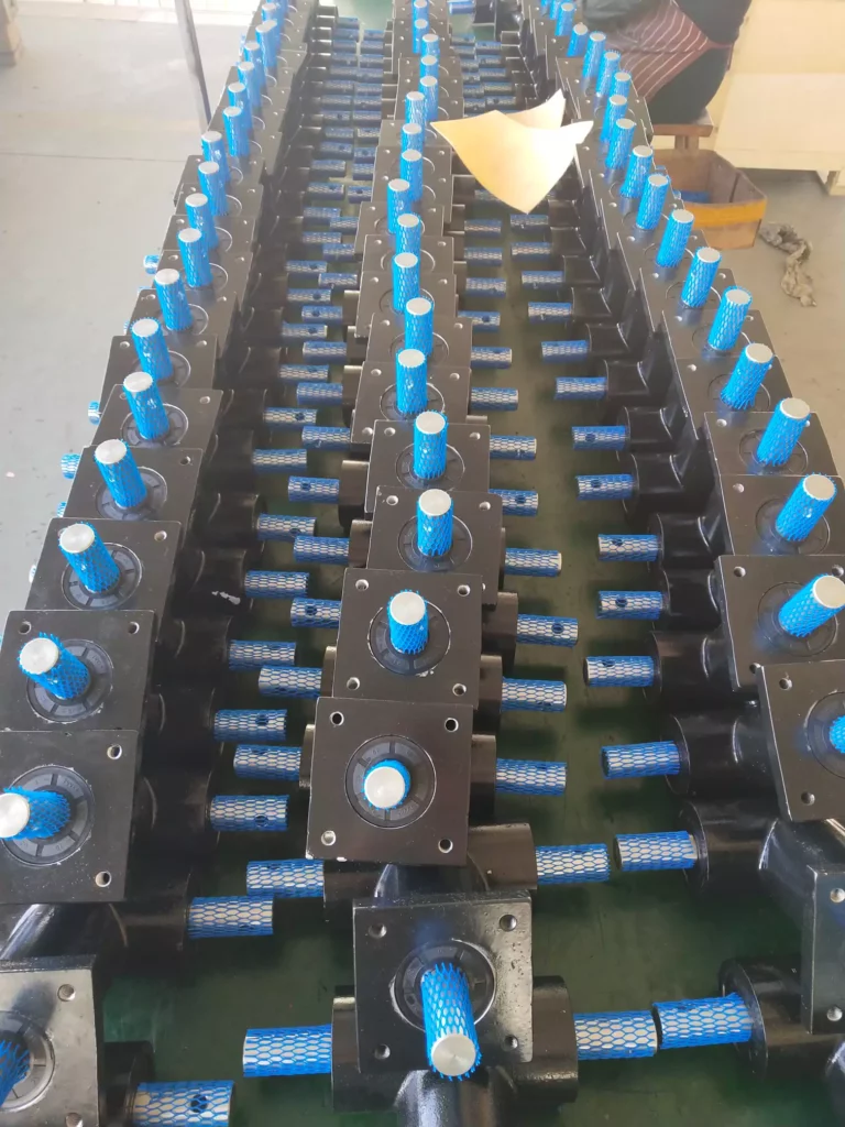 trailer-jack gearbox