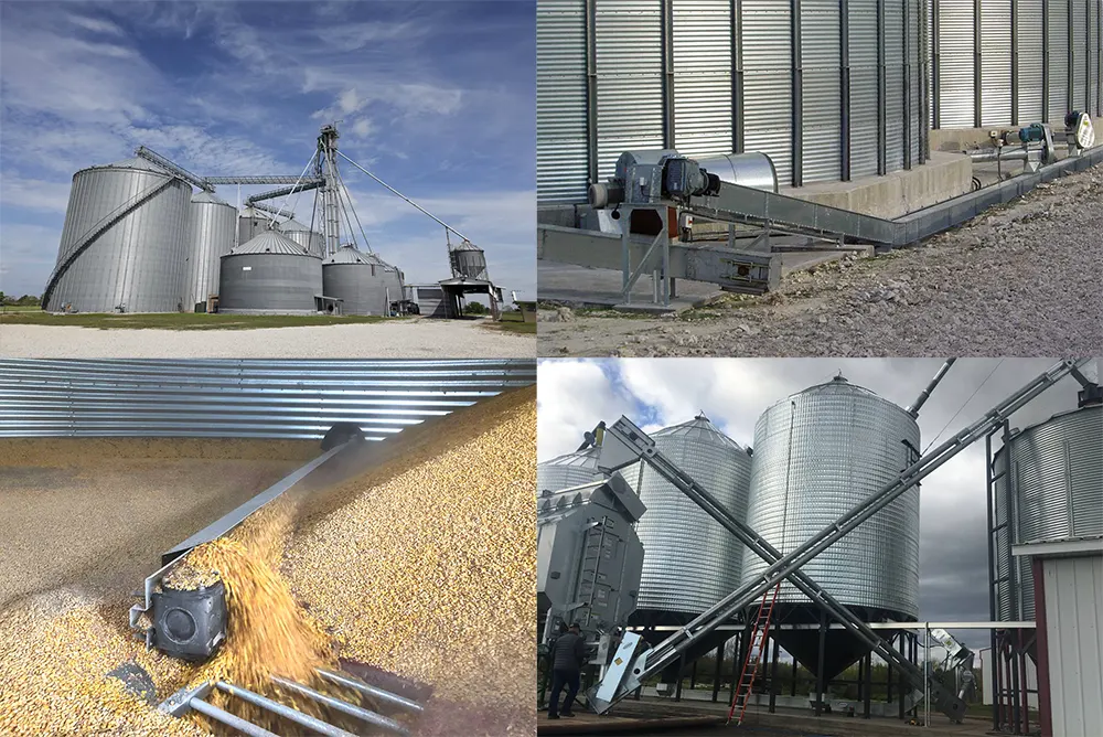 81X Grain Silo Machine Chain Application