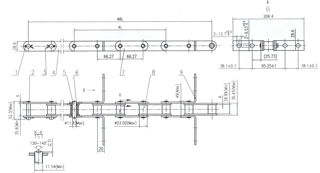 81X Series for Grain Silo Equipment 81X-W206.4L-00(48L)