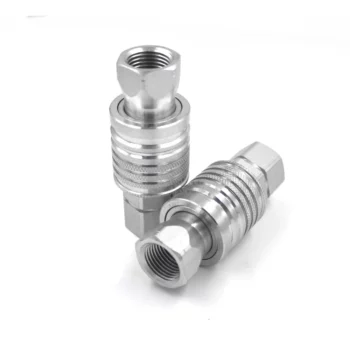 ISO 5675 GT-CT 1/2 inch BSPT/ BSPP/NPT Thread female /male steel push pull hydraulic coupling