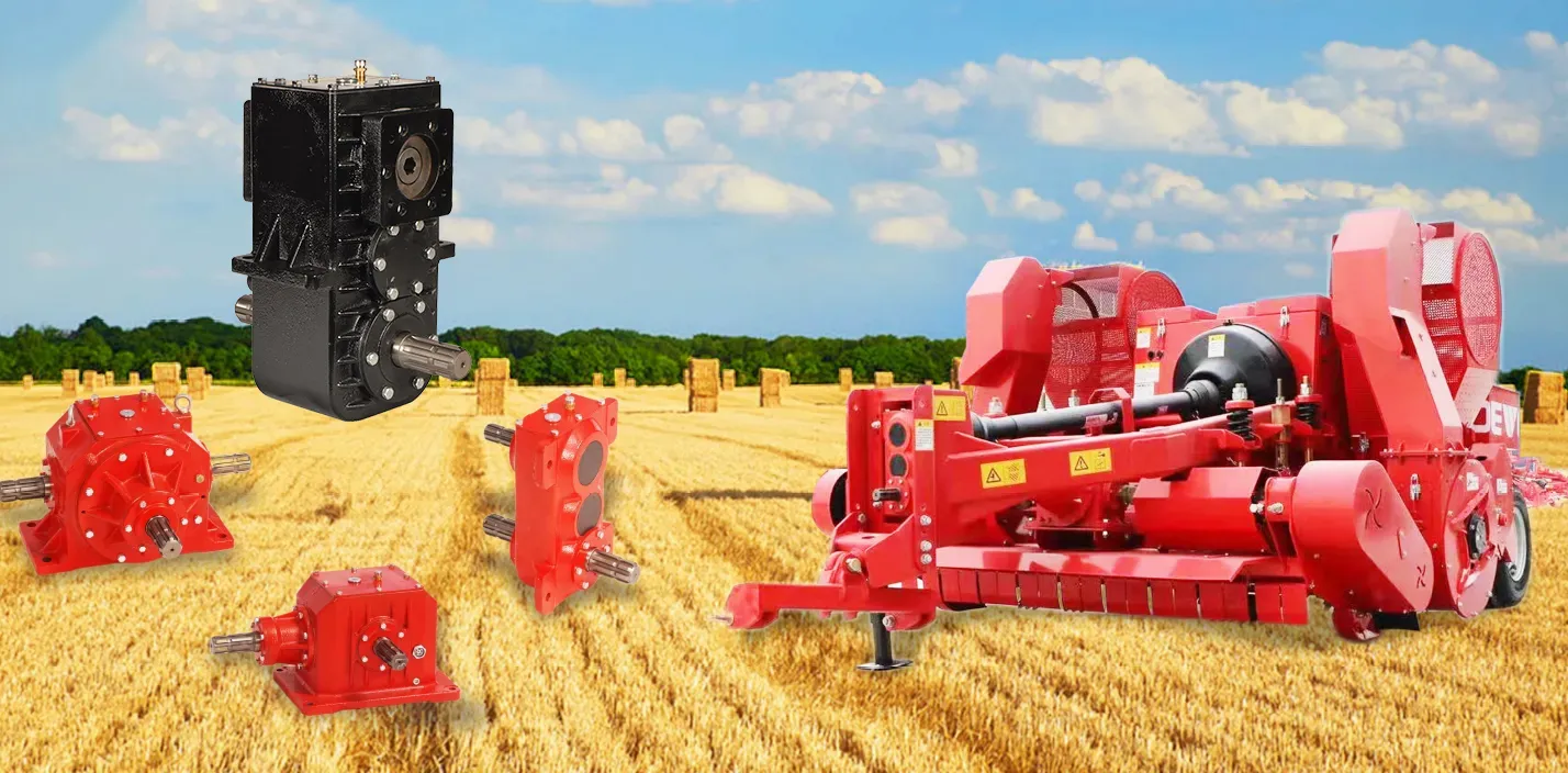 Square Baler Gearbox EP-FK263 Work