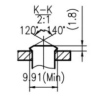 O-Ring Chain 20AF15-OR-D1F7.2L-00 Specifications