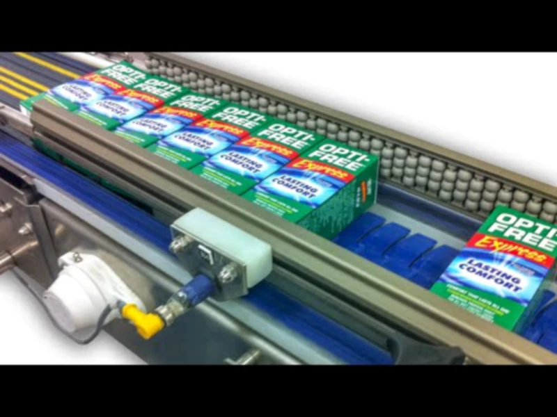 Plastic flat top chain application