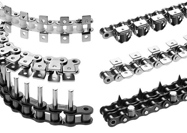 Short Pitch Conveyor Chain with Attachment
