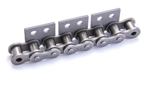 12ASS/60SS Stainless Steel Short Pitch Conveyor Chain with Attachments