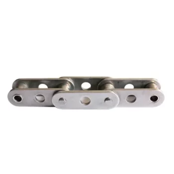 Stainless Steel Double Pitch Chains with Hole in the Middle of Plate GK-1 Attachment