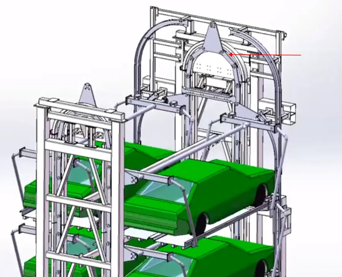 Vertical Circulation Stereo Garage Chain