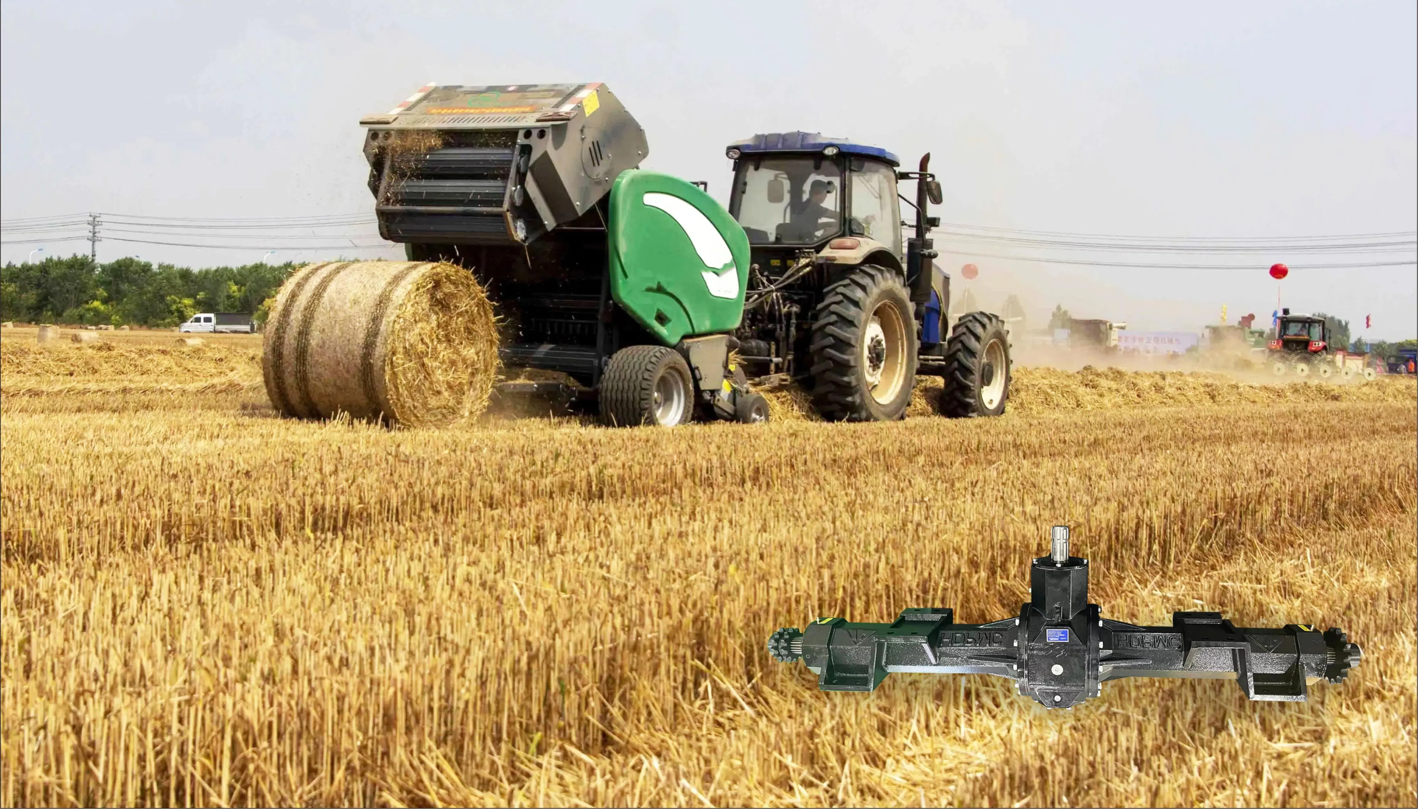 Round Baler Gearbox