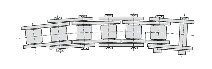 12BSBSS Stainless Steel Side Bow Chain