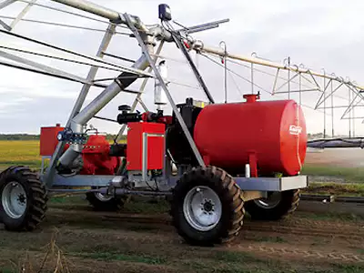 Lateral Move Irrigation System