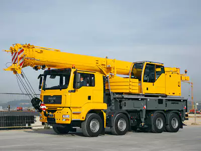 slewing drive for truck-mounted crane