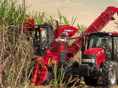 wheel drive Sugar Harvester 