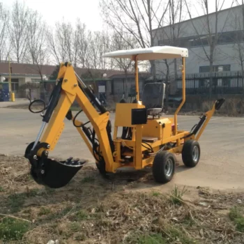 Mini Towable Backhoe