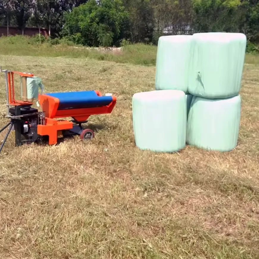 Round Hay Bale Wrapper