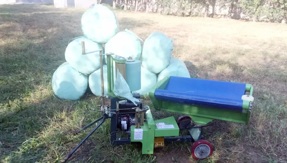 Round Hay Bale Wrapper