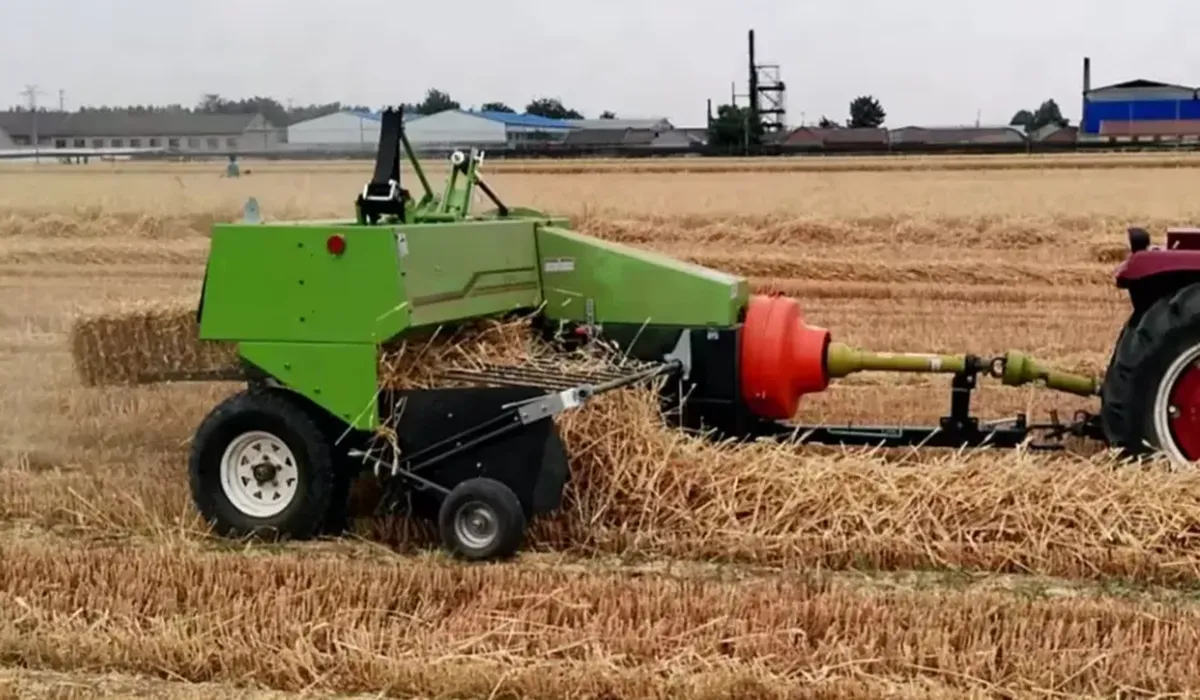 Tractor PTO Driven Square Baler Working Principle