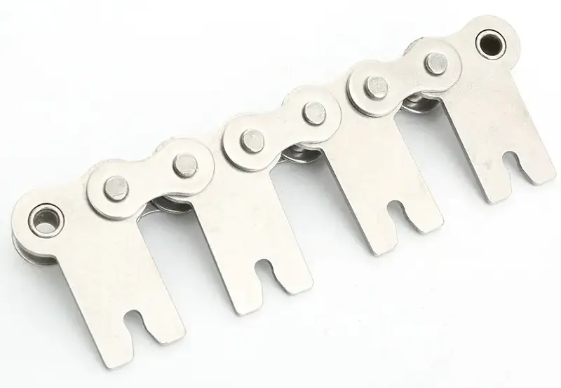 16ASS Stainless Steel Short Pitch Conveyor Chains for Popsicle Ice Machine Material and Quality
