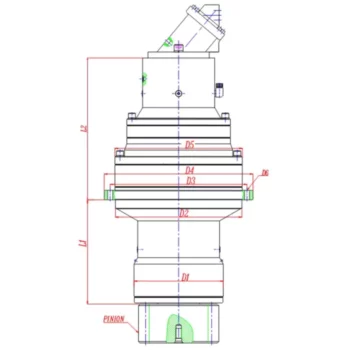 705L 706L 707L 709L SLEWING DRIVE