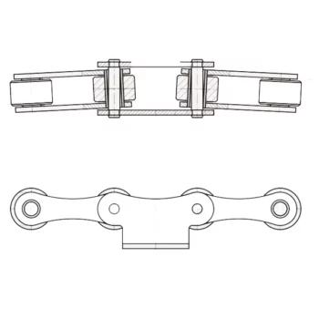 Stainless Steel Freezing Tunnel Chain